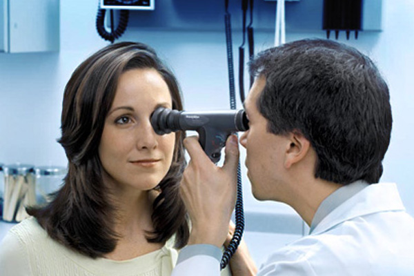 oftalmoskopia badanie dna oka